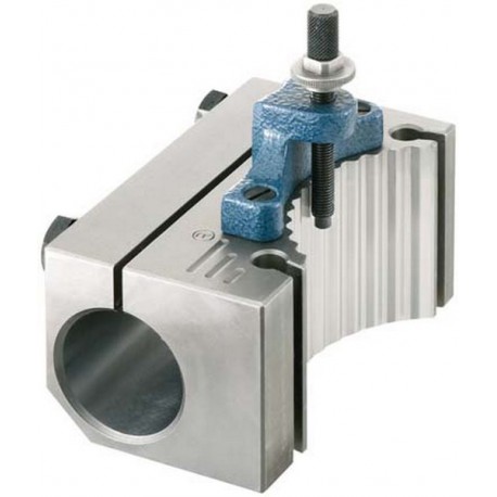 Tête de porte-barre d'alésage type J, Désignation : AJ 3080, pour porte-outils à serrage rapide Type A, pour Ø de barres d'alésages 30 mm