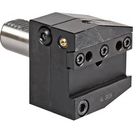 Porte-outils VDI forme AL à gauche pour outils de décolletage, VDI : 30, h1 26 mm, b1 70 mm, b2 : 35,0 mm, h5 : 32 mm, h6 : 39,0 mm, l1 : 44 mm