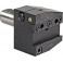 Porte-outils VDI forme AL à gauche pour outils de décolletage, VDI : 50, h1 32 mm, b1 100 mm, b2 : 50,0 mm, h5 : 43 mm, h6 : 45,0 mm, l1 : 44 mm