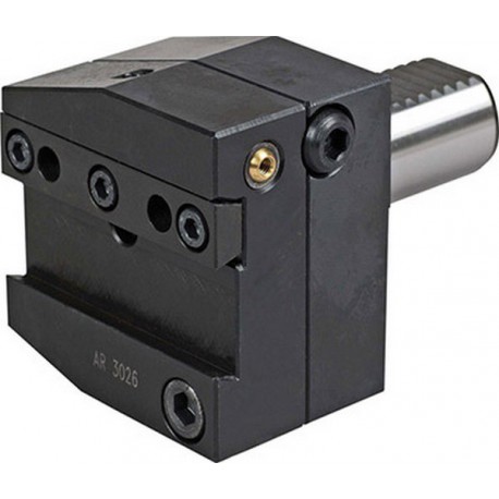 Porte-outils VDI forme AR à droite pour outils de décolletage, VDI : 40, h1 32 mm, b1 85 mm, b2 : 42,5 mm, h5 : 43 mm, h6 : 41,5 mm, l1 : 44 mm