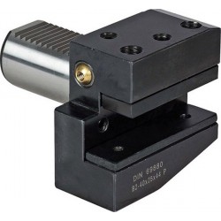 Porte-outils VDI radial B2 à gauche, VDI : 30, h1 20/16 mm, b1 70 mm, b2 : 35,0 mm, b3 : 10,0 mm, h5 : 28,0 mm, h6 : 38 mm, l1 : 22 mm, l2 : 40 mm
