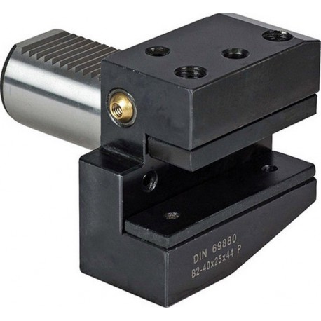 Porte-outils VDI radial B2 à gauche, VDI : 30, h1 20/16 mm, b1 70 mm, b2 : 35,0 mm, b3 : 10,0 mm, h5 : 28,0 mm, h6 : 38 mm, l1 : 22 mm, l2 : 40 mm