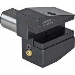 Porte-outils VDI radial B4 à droite, inversé, VDI : 30, h1 20/16 mm, b1 70 mm, b2 : 35,0 mm, b3 : 10,0 mm, h6 : 35,0 mm, h7 : 38 mm, l1 : 40 mm