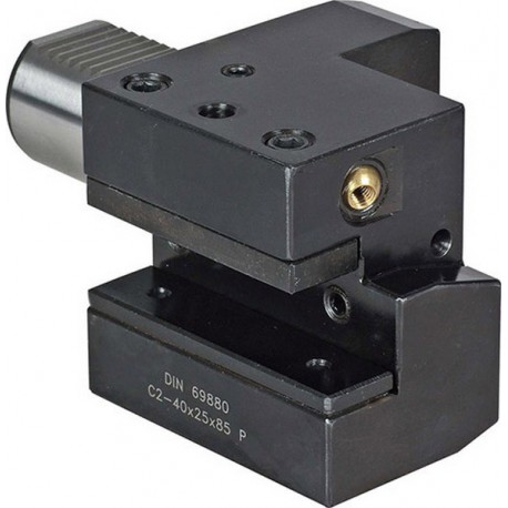 Porte-outils VDI axial C2 à gauche, DIN 69880 à gauche, VDI : 50, h1 32/25 mm, b1 100 mm, b2 : 50,0 mm, b3 : 30,5 mm, h5 : 35,0 mm, h6 : 60 mm