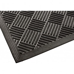 Tapis d'entrée en caoutchouc  9mm Turtle 1500x900mm noir