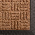 Tapis d'entrée en caoutchouc  8mm Turtle 1500x900mm marron