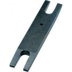 Fourche d'éjection ADG pour mandrin de perceuse, Taille : 2, Pour mandrin conique B10 et B12, Long. 170 mm, Larg. : 30 mm, Epaisseur : 10 mm