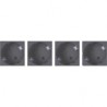 Sortie 4xCEE7/3 KS Strom 0,5m GST18i3 noir