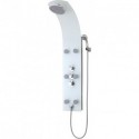 Colonne de douche Lanzarote Thermostat Glas, Blanc
