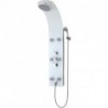 Colonne de douche Lanzarote Thermostat Glas, Blanc