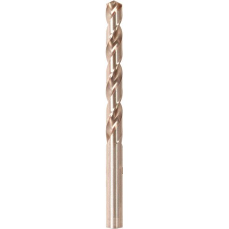 Foret hélicoïdal avec queue cylindrique courte, en acier à coupe rapide à 5 % de cobalt, type Ti, DIN 338, surface sans revêtement, Ø h8 : 2,90 mm