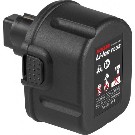 Batterie Pack Li pour  Multip. 14,4 V 3,2 Ah Roller