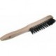Brosse métallique Poils acier 2rangées CircumPRO