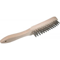Brosse métallique V2A-poils 5rangées CircumPRO