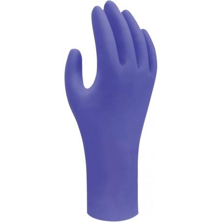 Gants à usage unique,Nitril,7540, Taille L(8-9),Pack a 100 Unités