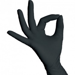 Gants à usage unique SHATIN,Nitril, Taille 8(Box a100St.)