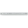 Mètre pliant plastique Blanc 1m/13mm SB CircumPRO