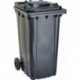 Bac Poubelle WAVE 240-l Plastique gris