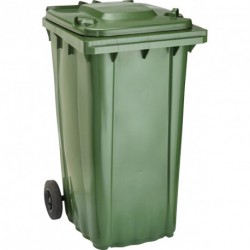 Bac Poubelle WAVE 240-l Plastique vert