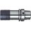Mandrin de taraudage à changement rapide et compensation de Long. élastique, tige HSK. DIN 69893, pour taraud M14-M33, Tige HSK 100