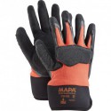 Gants de protection Titan 850  Taille  8, noir-orange (par 12)