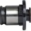 Adaptateur à changement rapide FE pour mandrin de taraudage à changement rapide FE3, Ø d : 22 mm, 4 pans 18 mm