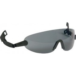 Lunette de protection V6B pour Peltor Schutzhelme,gris