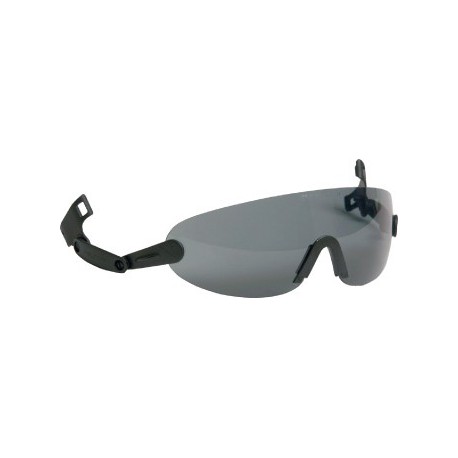 Lunette de protection V6B pour Peltor Schutzhelme,gris