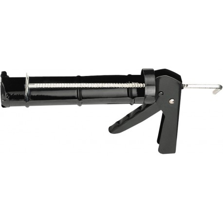 Pistolet pour cartouche lack. Avec manche acier 310ml TECO