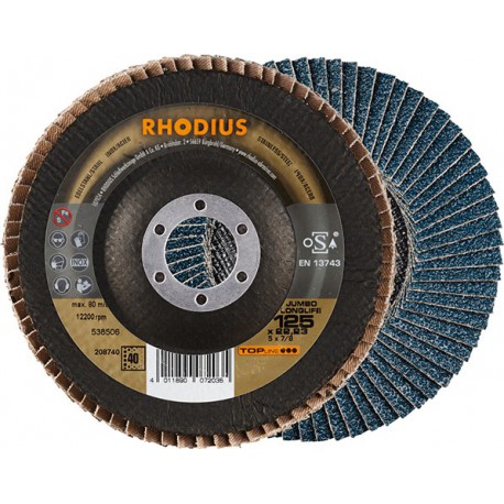 Disque à lamellese JUMBO LL 125mm K 40 Rhodius