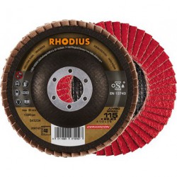 Disque à lamellese JUMBO SP 115mm K 40 Rhodius(Par 10)