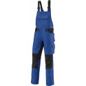 Salopette 1791 555,  Taille 52,bleu roi/noir