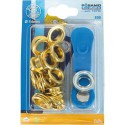 Oeillet + rondelle MS-galvanisé (SB) 14,0mm a 12 Unités