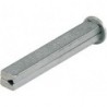 Goupille profilée 8x 80mm pour porte