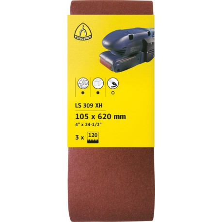 Bande abrasive 100x610/Korn-80 Klingspor