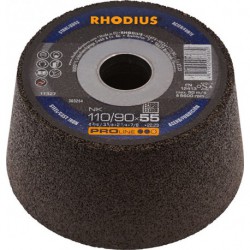 Meule abrasive NK 110/90x55x22,23mm Rhodius