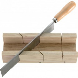Boite à coupe Bois 250x60x38mm avec Feinsäge