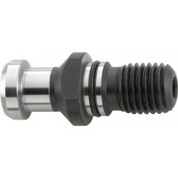 Tirettes courtes, ISO : 40, Norme DIN 69872 A, g M16, d : 19 mm, d1 : 14 mm, d2 : 17 mm, l : 54 mm, l1 : 26 mm, l2 : 20 mm