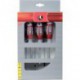 Tournevis-Set 6 pièces 6kt. CircumPRO