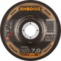 Disque de coupe RS38 125 x 7,0mm Inox Rhodius(Par 25)