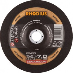 Disque de coupe RS480 180 x 7,0mm Inox Rhodius(Par 10)