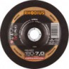 Disque de coupe RS480 180 x 7,0mm Inox Rhodius(Par 10)