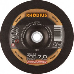 Disque de coupe RS480 230 x 7,0mm Inox Rhodius(Par 10)