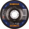 Disque de coupe RS67 115 x 7,0mm Acier Rhodius(Par 25)