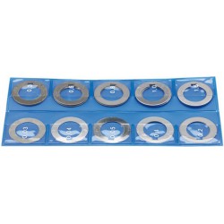Bague d'espacement, mandrin porte-fraises, Forme A, en composition, Perçage : 32 mm, Contenu 60 pièces