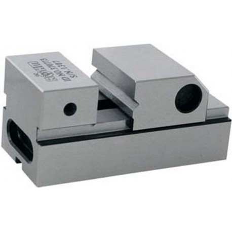 Etau de précision PL-S micro, Taille : 2*, Larg. : des mors 45 mm, Capacité de serrage 50 mm, Hauteur des mors : 20 mm, Hauteur totale : 45 mm