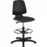 Chaises Labsit 3 anthracite Plastique-cuir,avec pieds