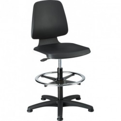 Chaises Labsit 3 Blanc Inte Taille mousse,avec pieds