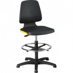 Chaises Labsit 3 orange Inte Taille mousse,avec pieds
