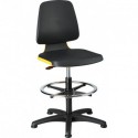 Chaises Labsit 3 orange Inte Taille mousse,avec pieds
